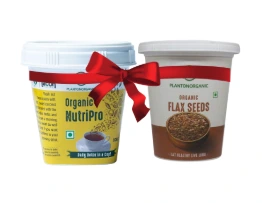 Organic Flax Seed + Organic Nutripro Morning Drink